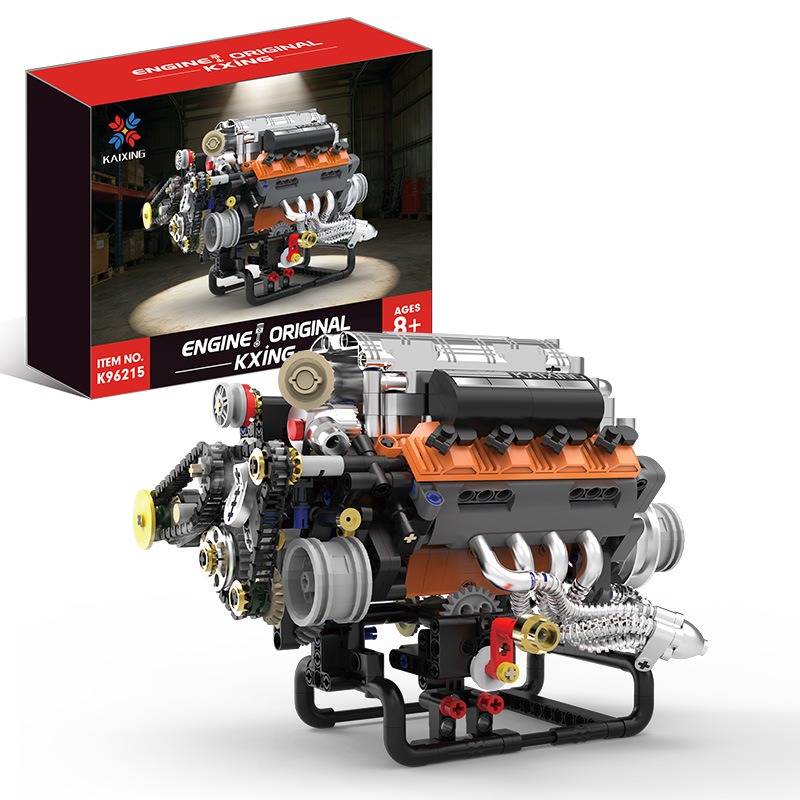 Model Kit Engine V8 - K96215 767PCS V8 Motormodel Bouwstenen Modelset
