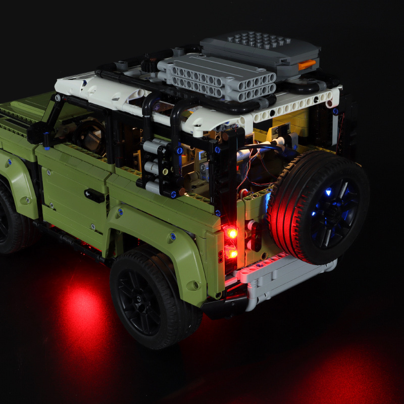 Model Kit Chemistry - Led-lichtset voor LEGO Defender Car 42110