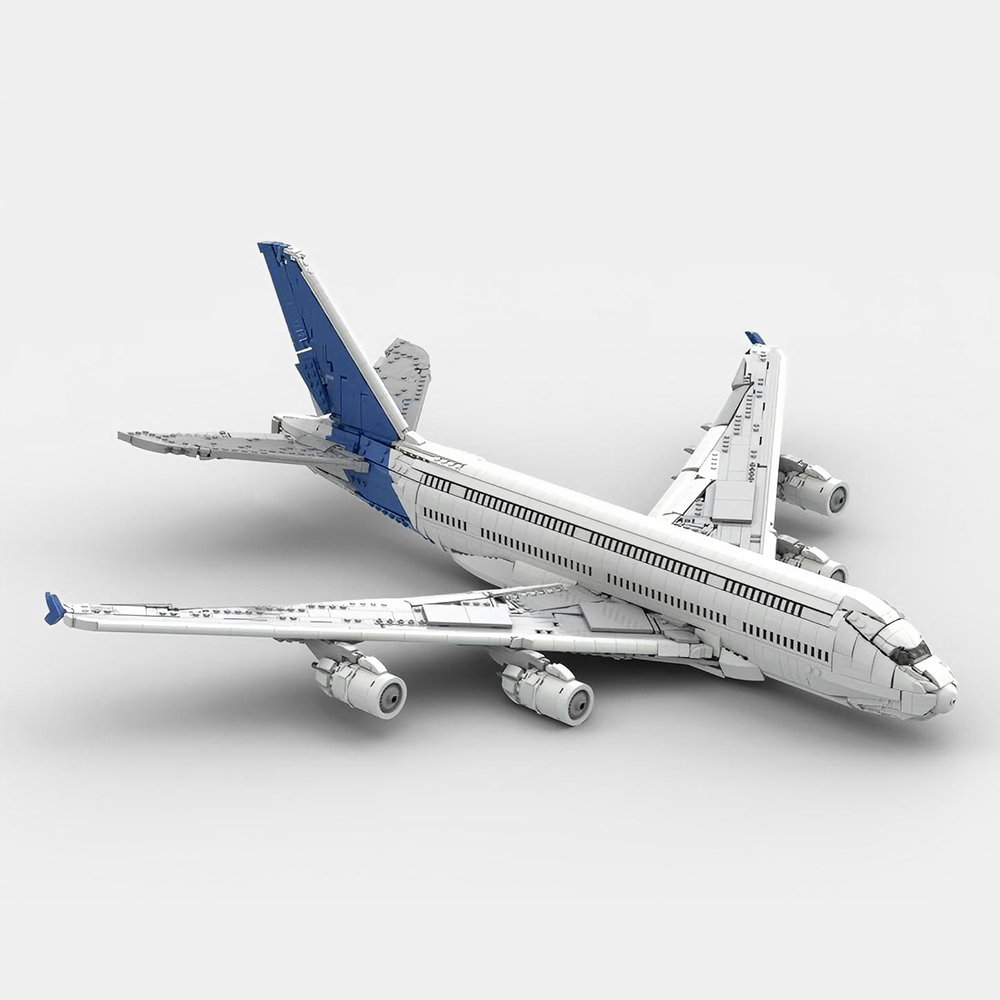 Model Kit Paint Set - MOC A380 Fabrieksgeschilderd model van een