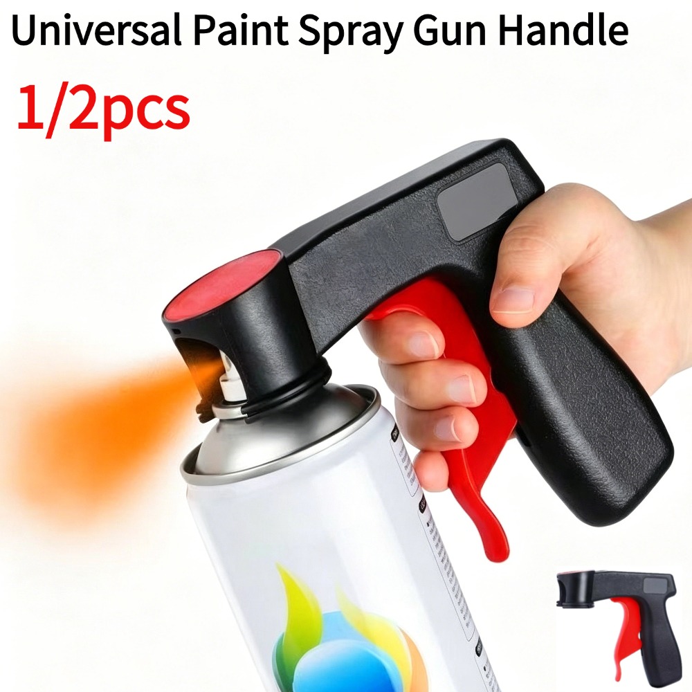 Spray Can Lacquer - Universele spuitverfhandgreep Polijstverf Spuitpistooladapter Herbruikbare spuitgreep