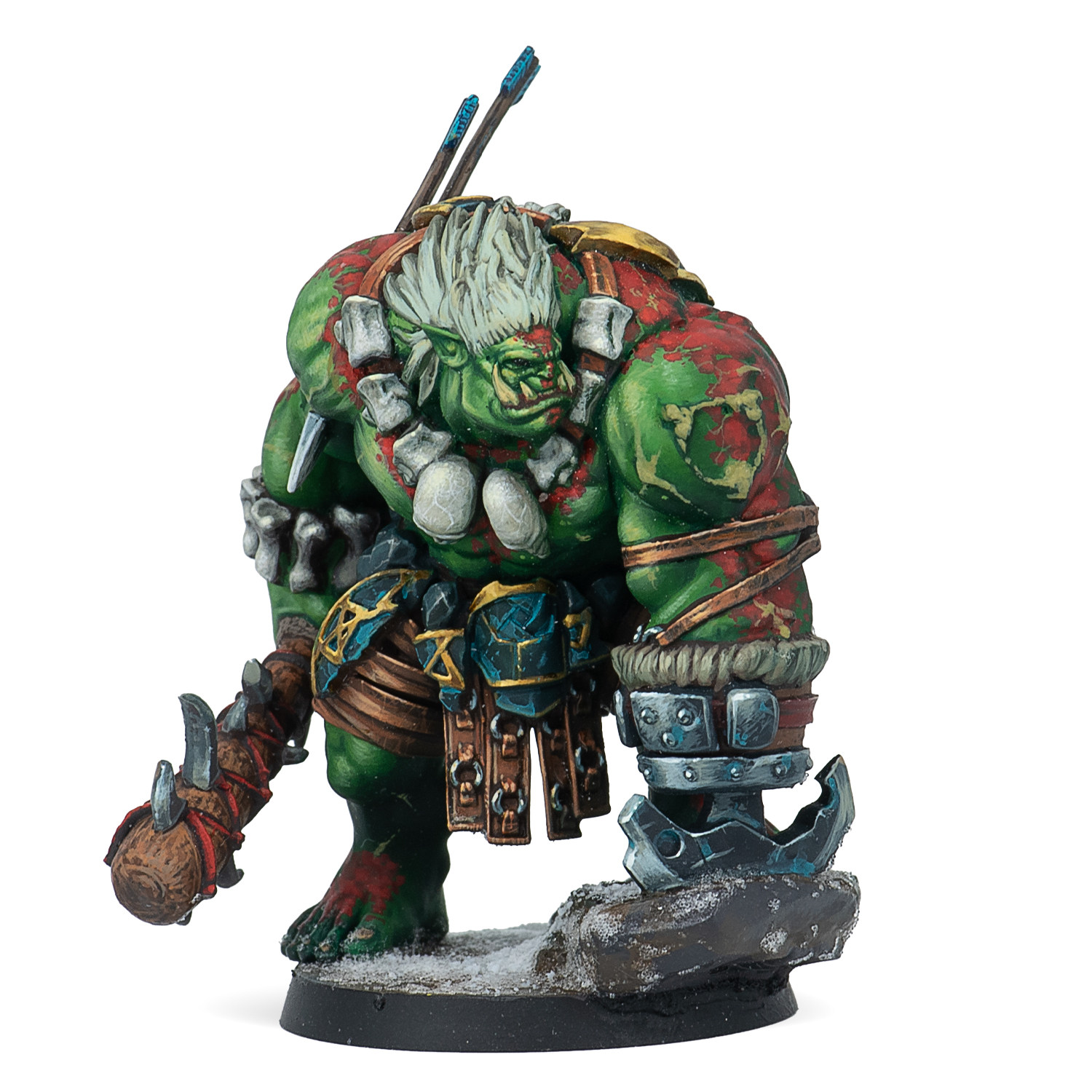 Model Kit Dinosaur - Hoogwaardig gegoten harsmodel, harsmodel bouwpakket, Tribal