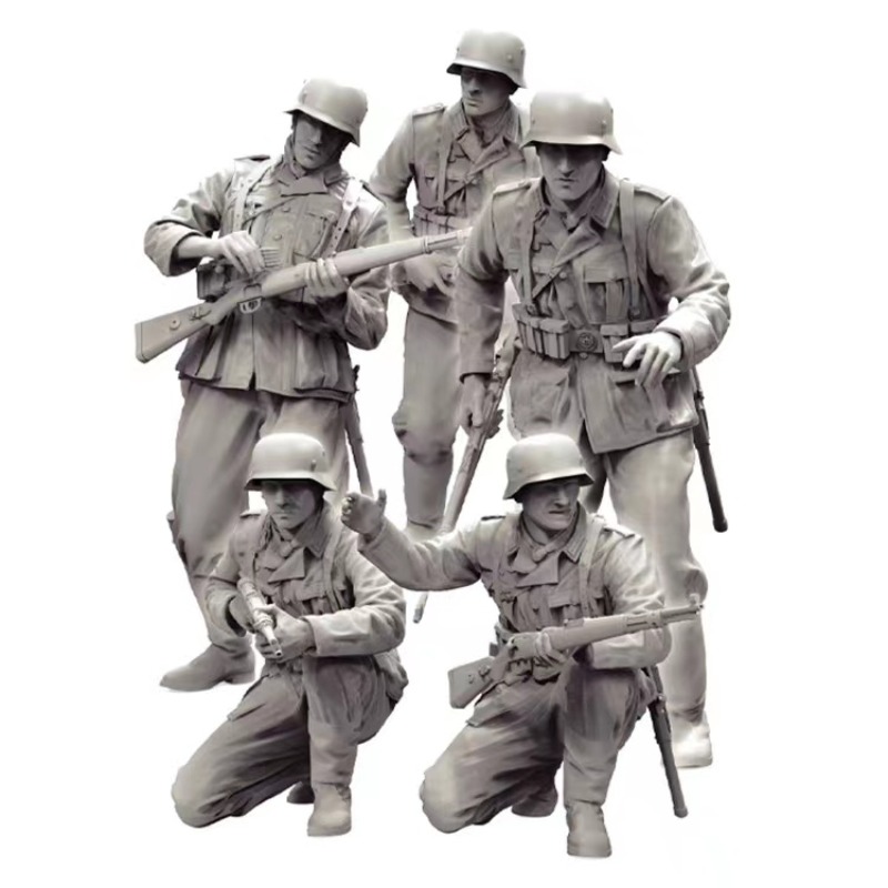 Model Kit Wargreymon - 1/35 Schaal Hars Figuur Model Kit