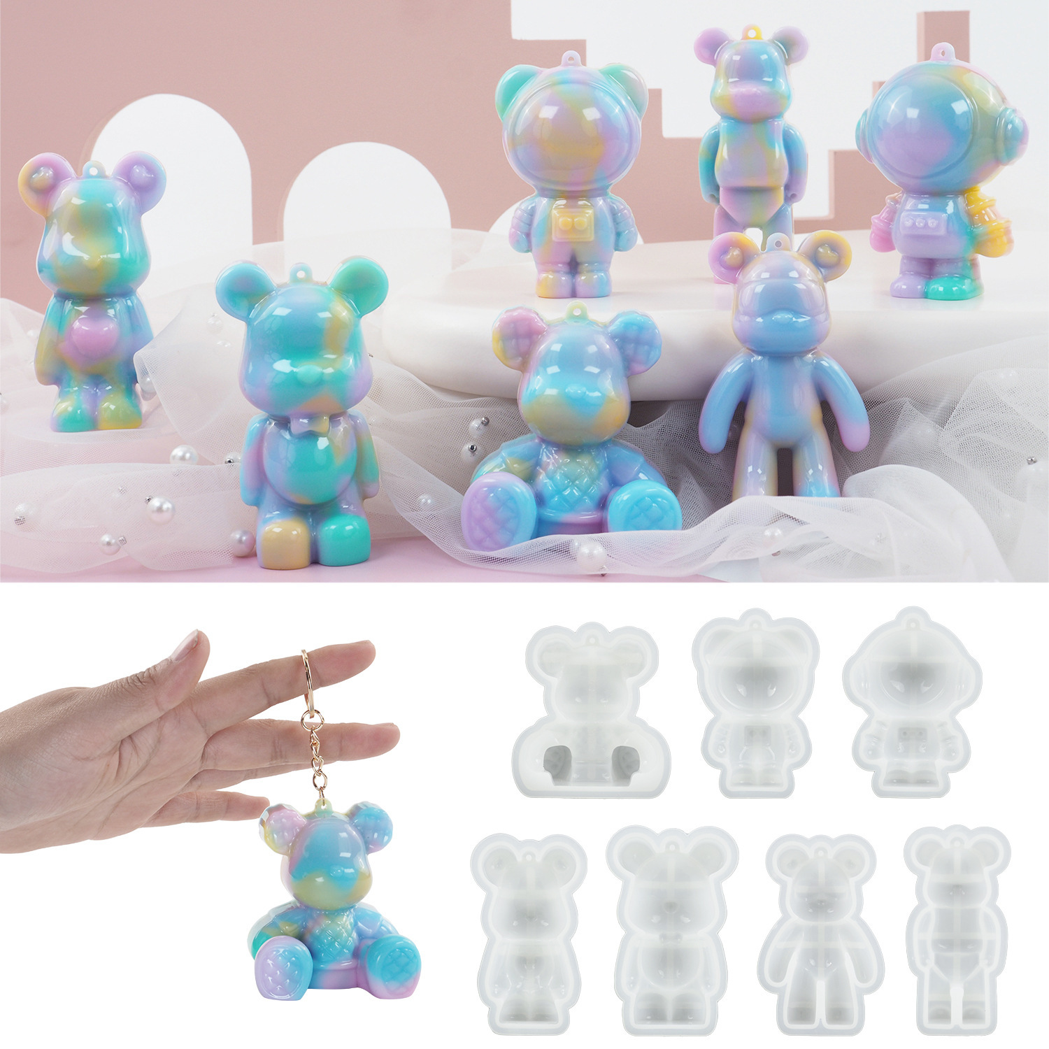 Model Kit Varnish - DIY kristal epoxyhars mal 3D kleine
