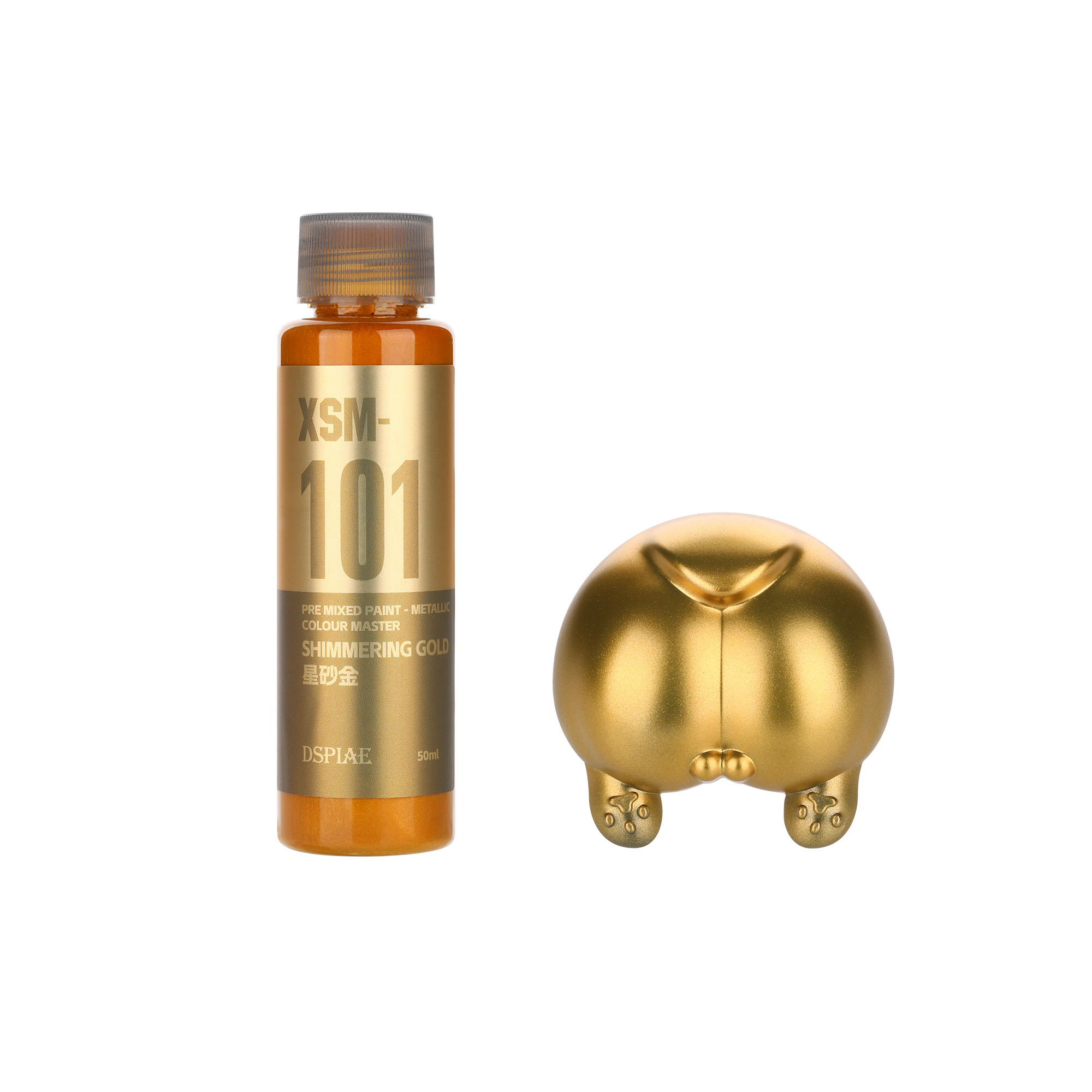 Model Kit Paint Set - Nieuwe DSPIAE XSM Metallic Watergedragen Verf