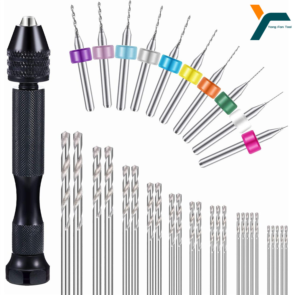 Pin Vice Micro - 36 Stuks Micro Handboren Set Pin