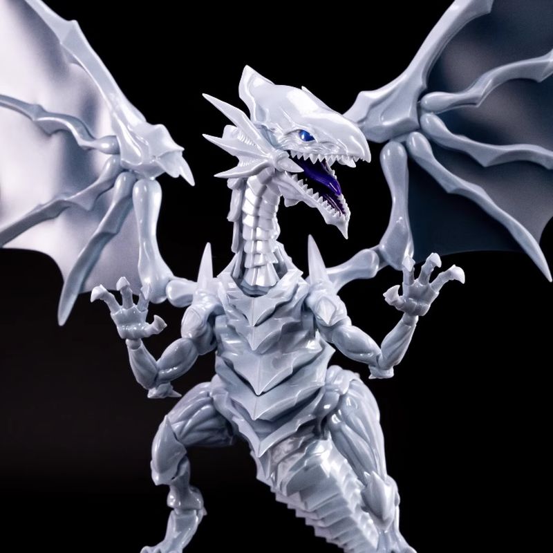 Model Kit Yugioh Bandai - Nieuwe Yu-Gi-Oh Blue-Eyes White Dragon Model