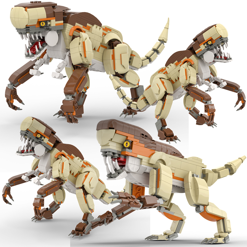 Model Kit Dinosaur - Giant Dinosaur Bouwstenen Set - Creative