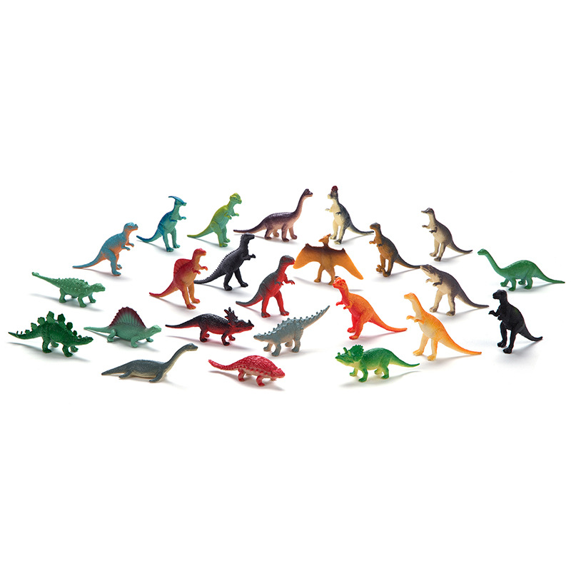 Model Kit Dinosaur - 24-delige mini PVC dinosaurusmodellen set -