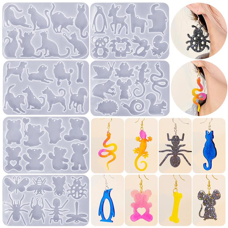 Model Kit Varnish - Diy Kristal Epoxyhars Siliconen Mal Dier