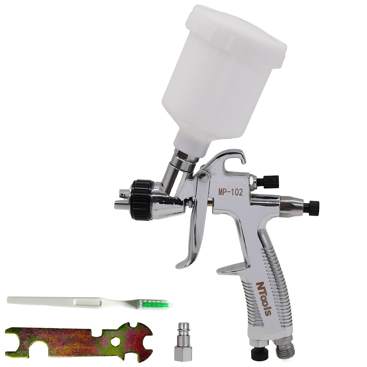 Spray Can Lacquer - Mini Spuitpistool 0.5/0.8/1.0/1.2mm Nozzle Grootte Kan