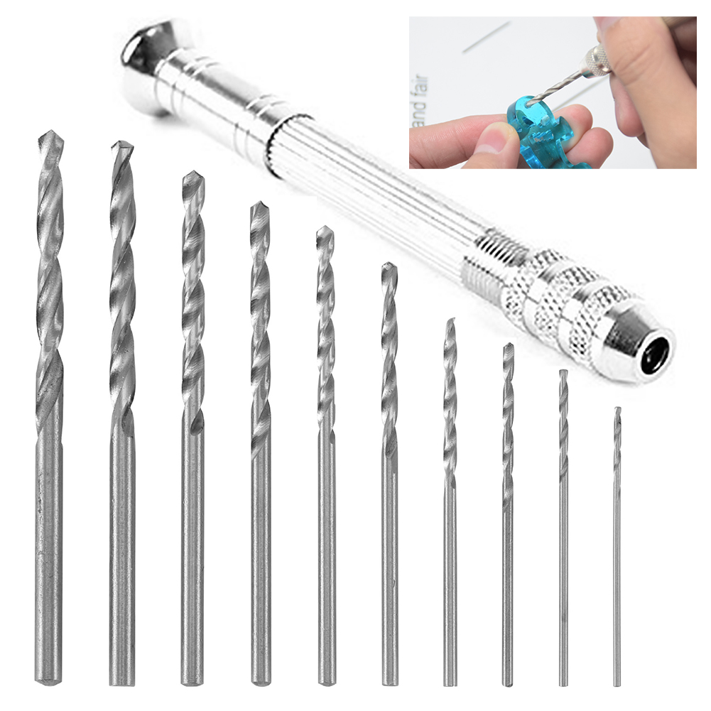 Pin Vice Micro - Hout Boor Bit Kit Mini Set