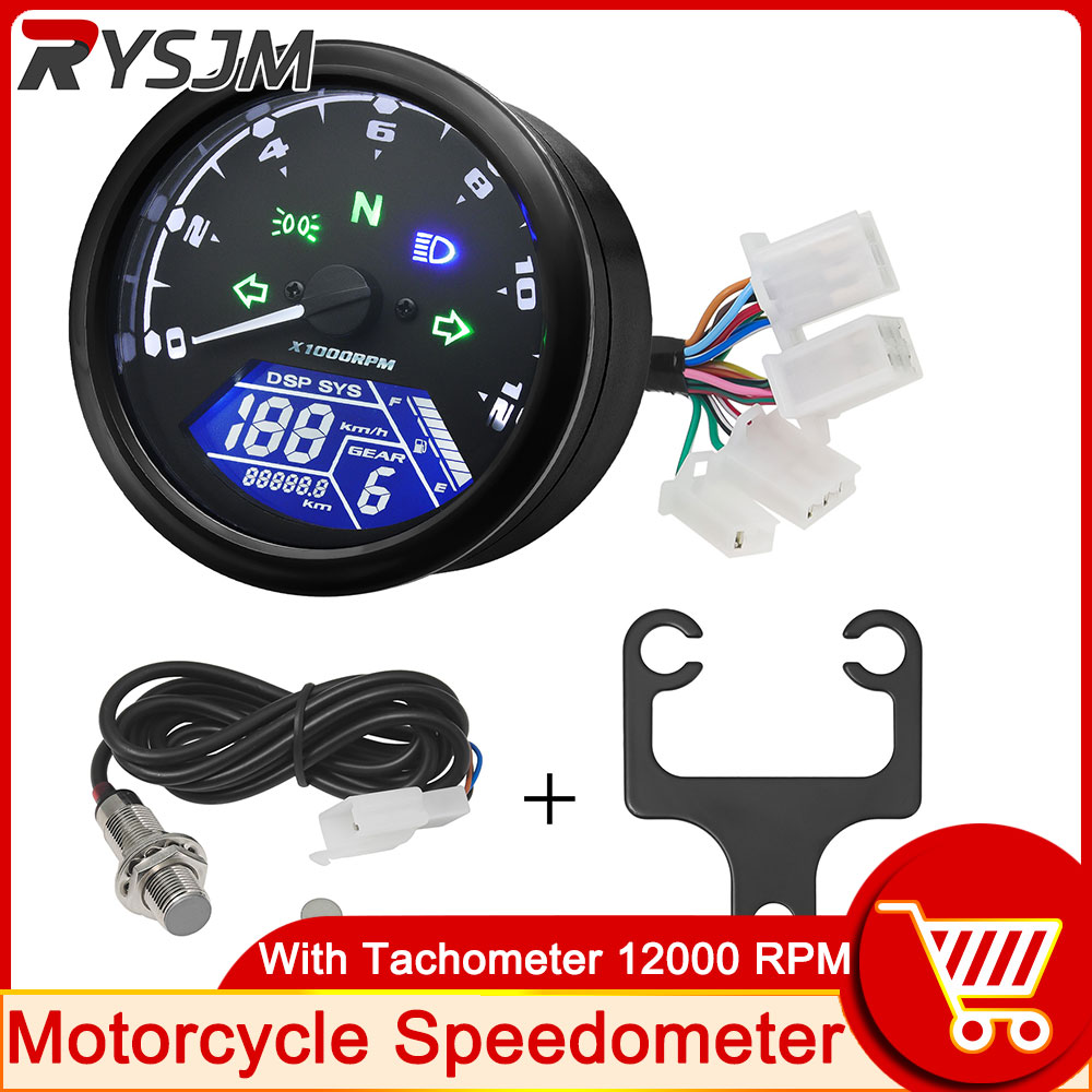 Model Kit Vespa - AD Nieuwe Universele Motorfiets 12000RMP LCD