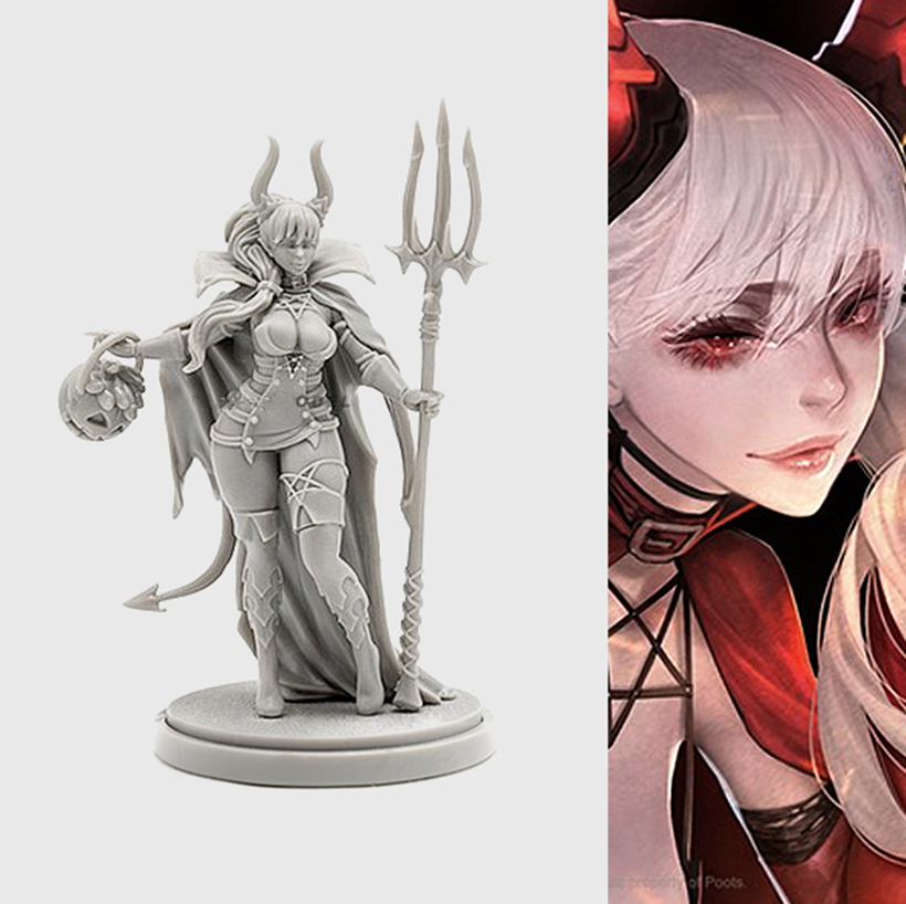 Model Kit Motor Nuclear - modelbouwset harskit KINGDOM DEATH KD Goddess