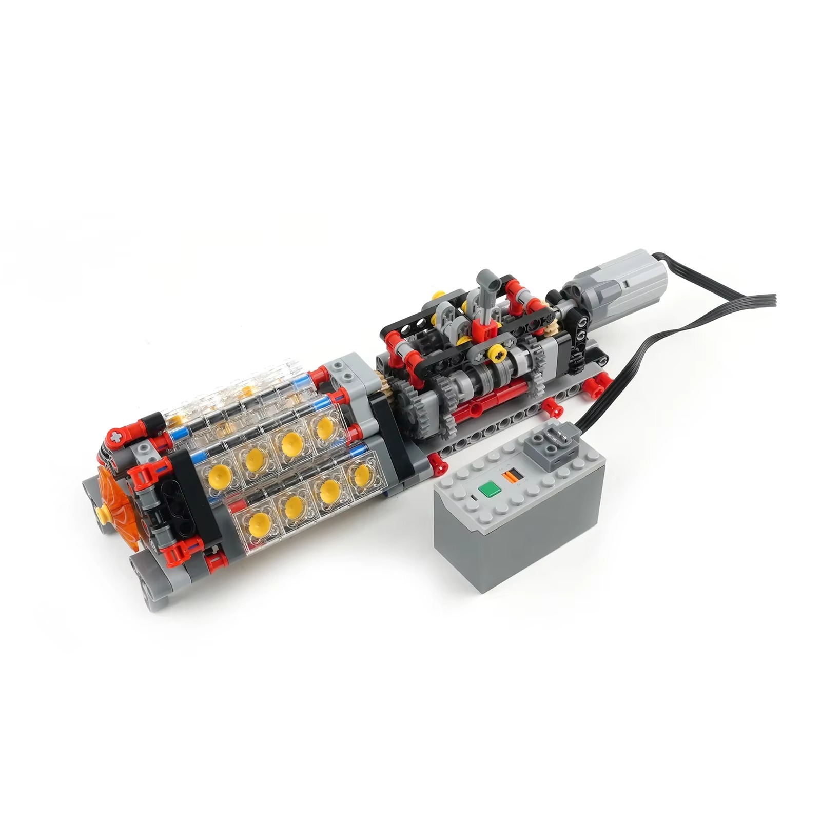 High-Tech Transparante V16 Mot - Model Kit Engine recensie en prijs