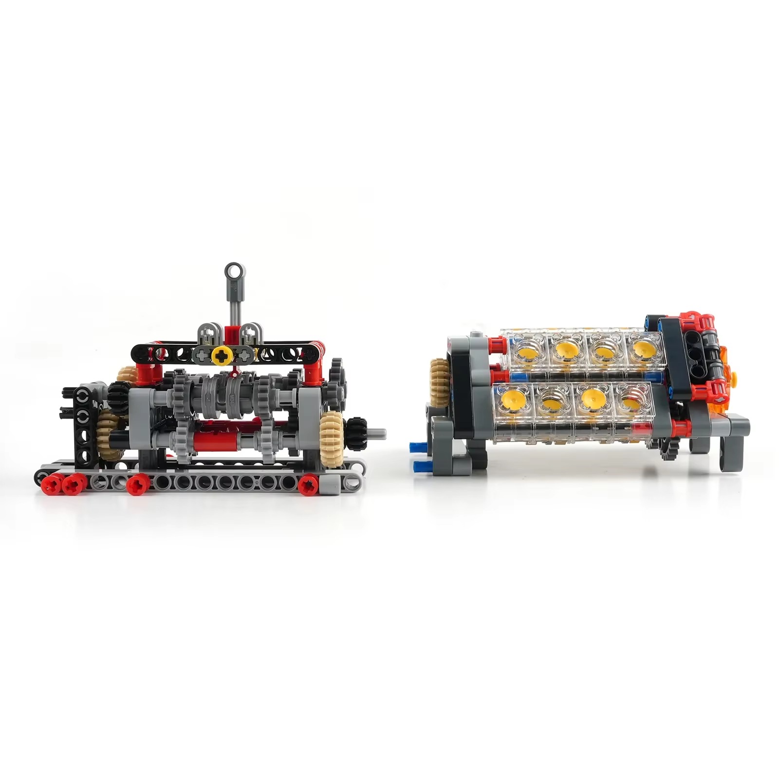 High-Tech Transparante V16 Mot - Model Kit Engine recensie en prijs