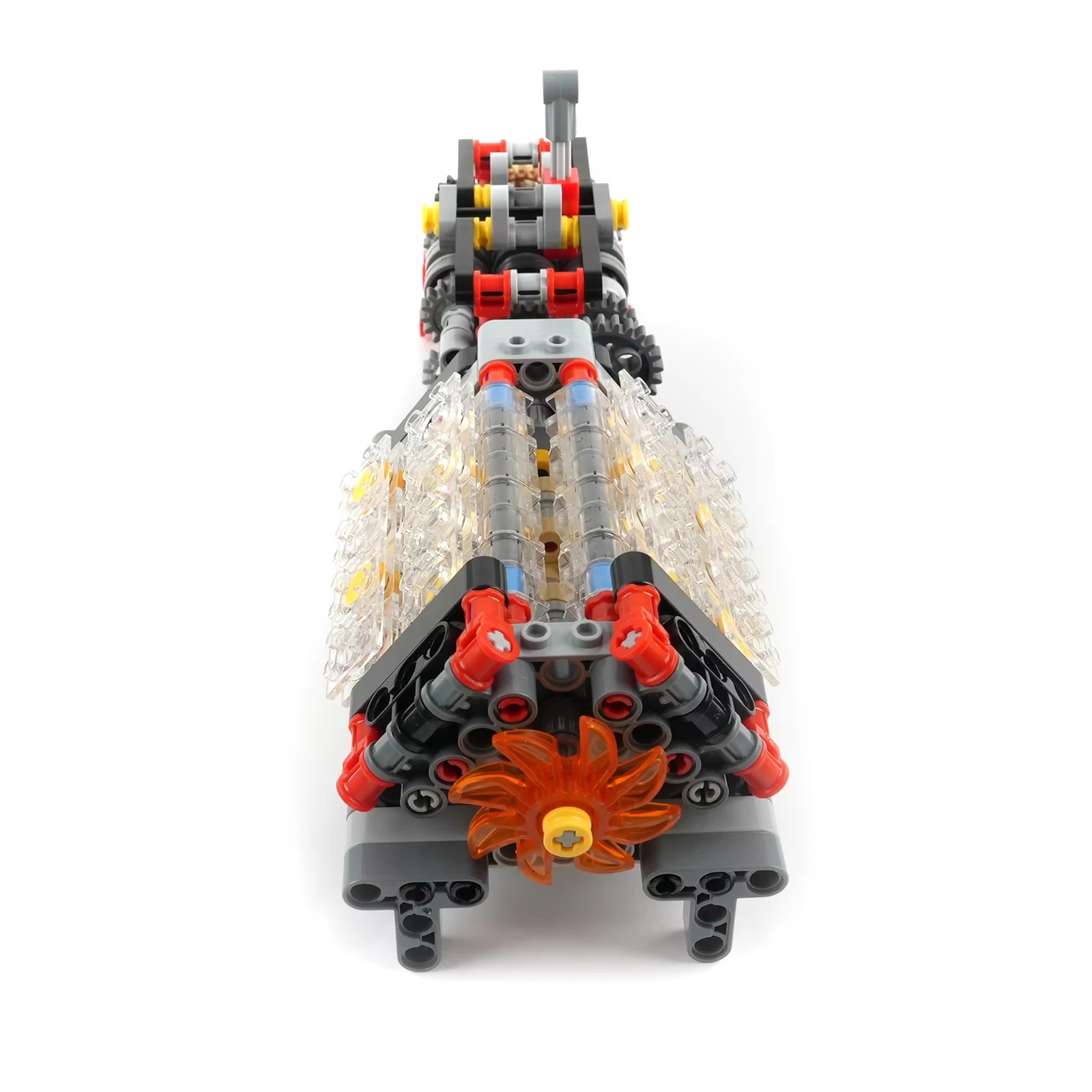 High-Tech Transparante V16 Mot - Model Kit Engine recensie en prijs