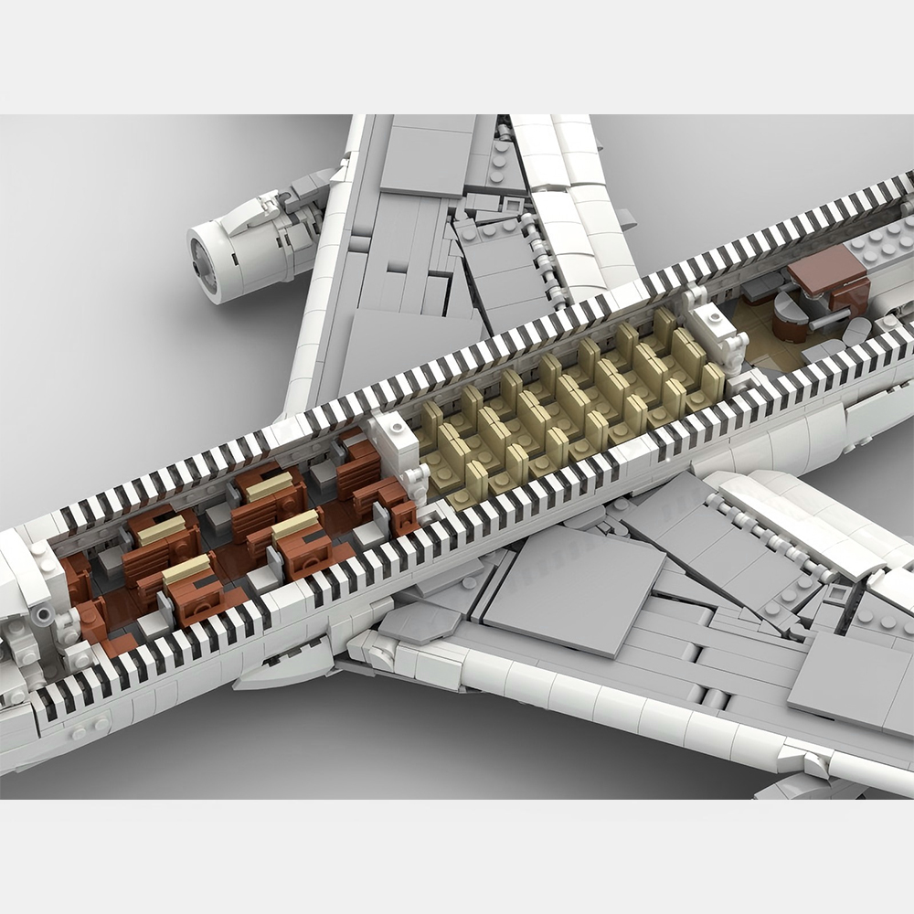 MOC A380 Fabrieksgeschilderd m - Model Kit Paint Set recensie en prijs