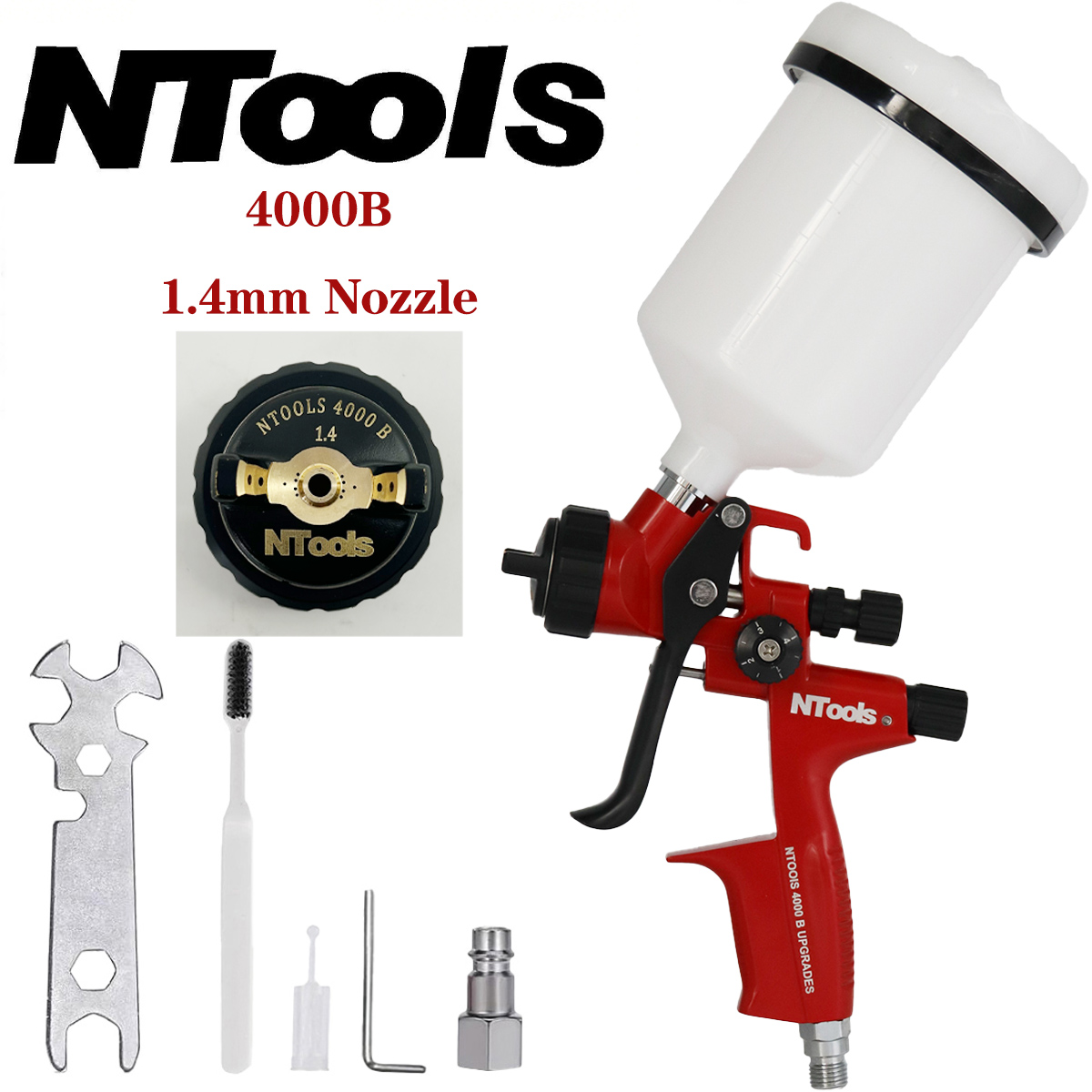 NTOOLS 4000B 1.3 en 1.4 calibe - Spray Can Lacquer recensie en prijs