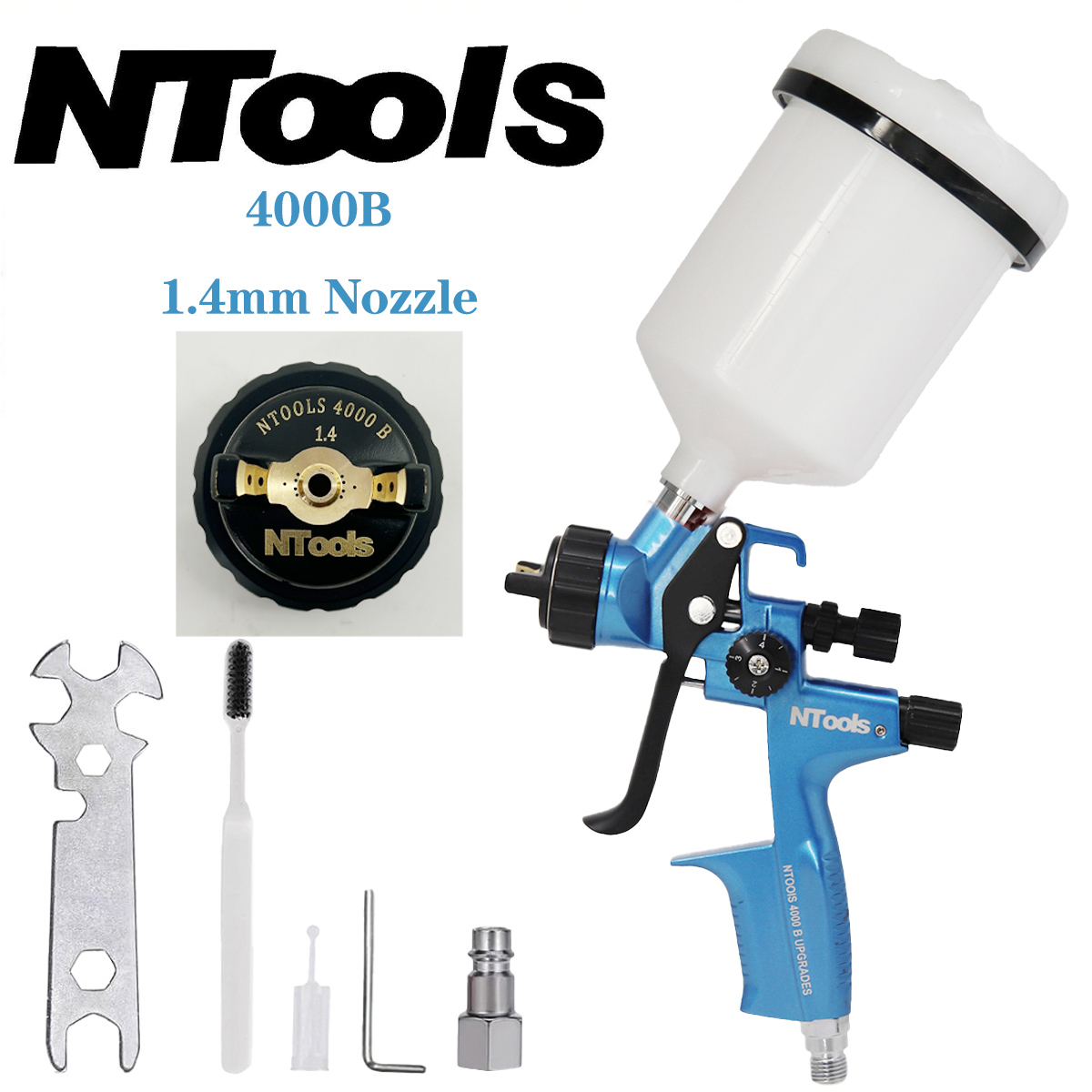 NTOOLS 4000B 1.3 en 1.4 calibe - Spray Can Lacquer recensie en prijs