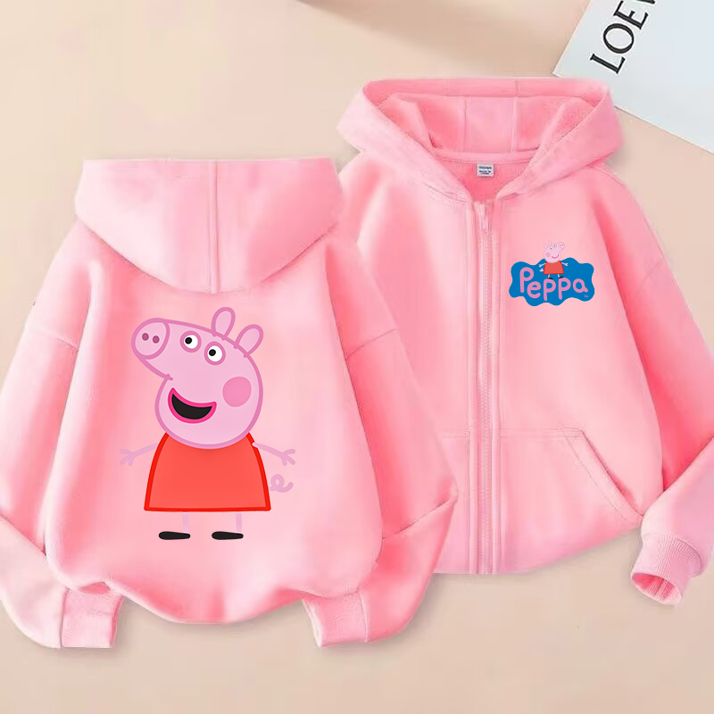 Peppa Pigs Kids Rits Hoodies J - Model Kit Varnish recensie en prijs