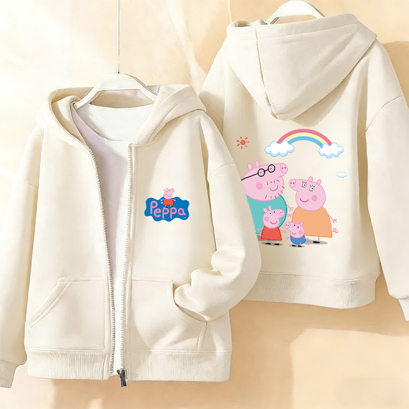 Peppa Pigs Kids Rits Hoodies J - Model Kit Varnish recensie en prijs