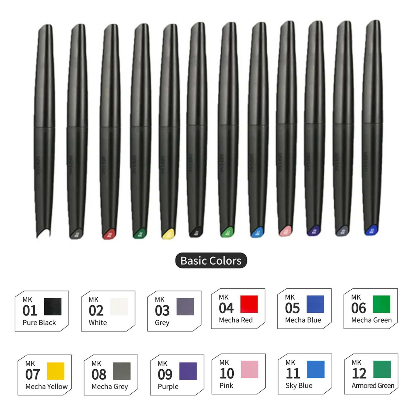 DSPIAE Soft Tip Marker Pen Kit - Model Kit Paint Set recensie en prijs