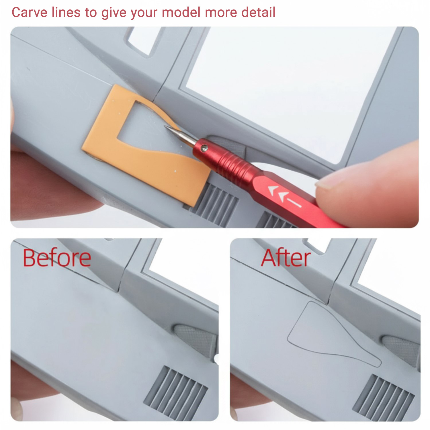 Model Scriber Tool Set met aft - Model Kit Rg recensie en prijs