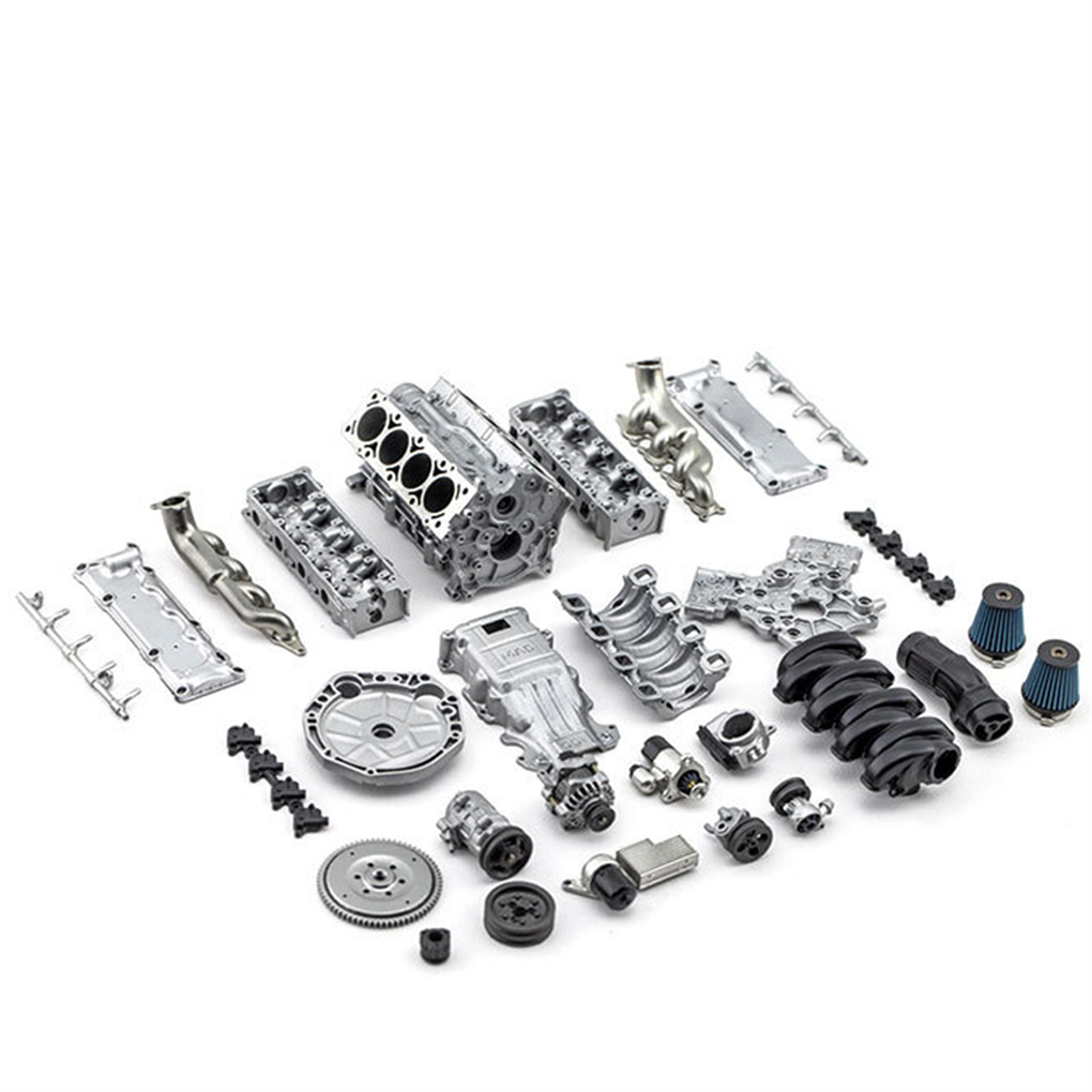 DIY MAD V8-motor interne verbr - Model Kit Engine recensie en prijs
