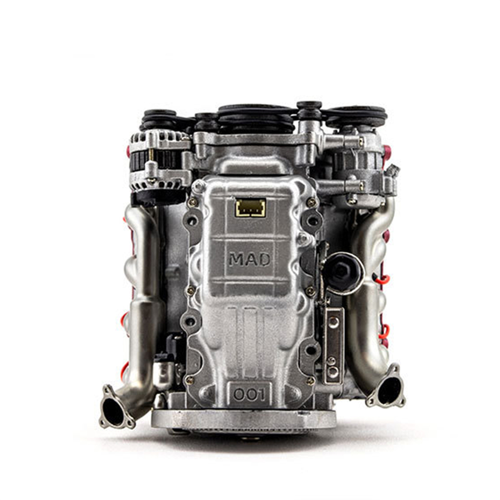 DIY MAD V8-motor interne verbr - Model Kit Engine recensie en prijs