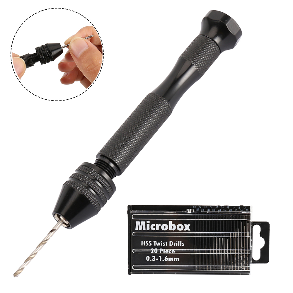 20 Stuks Mini Draai Boor Bits  - Pin Vice Micro recensie en prijs