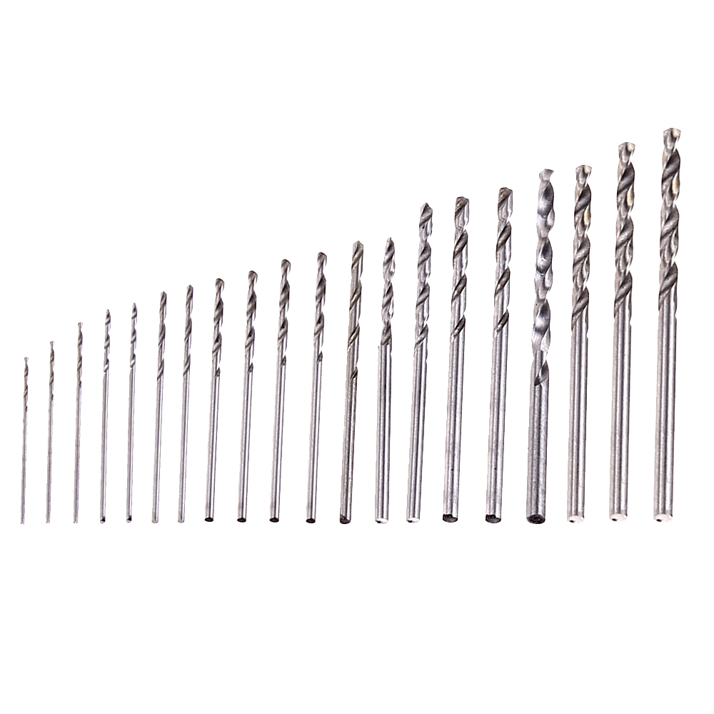 20 Stuks Mini Draai Boor Bits  - Pin Vice Micro recensie en prijs