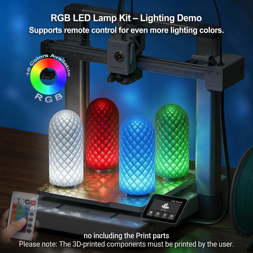 Bambu Lab LED Lamp Kit Verstel - Model Kit Rg recensie en prijs