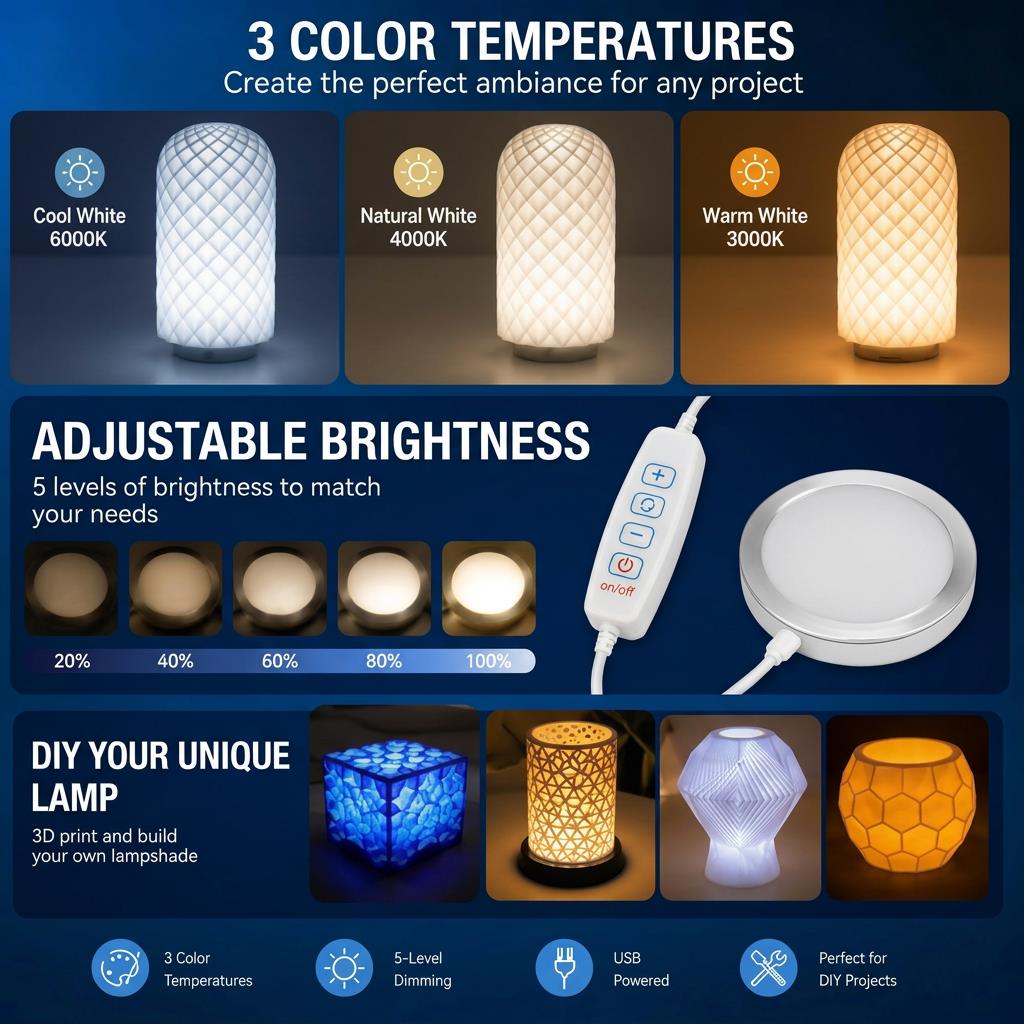 Bambu Lab LED Lamp Kit Verstel - Model Kit Rg recensie en prijs