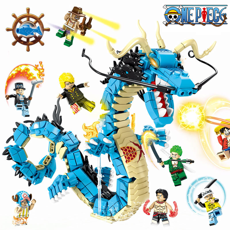 8in1 One Piece Bouwstenen Blue - Model Kit Chemistry recensie en prijs