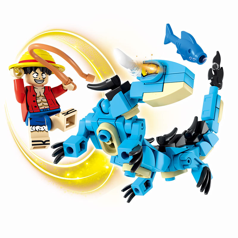 8in1 One Piece Bouwstenen Blue - Model Kit Chemistry recensie en prijs
