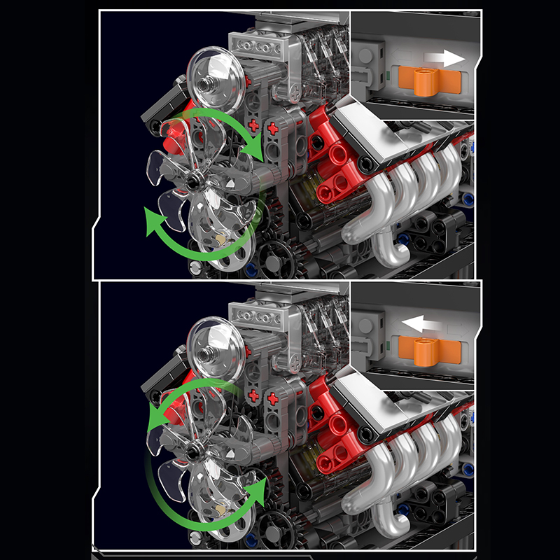 Mold King 10225 Technische mot - Model Kit Engine V8 recensie en prijs