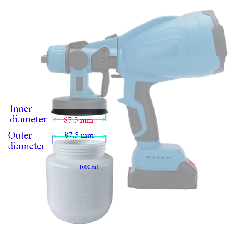 1000 ml elektrisch spuitpistoo - Spray Can Lacquer recensie en prijs
