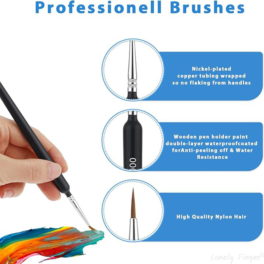 5/11-delige penselenset, kunst - Model Kit Paint Set recensie en prijs