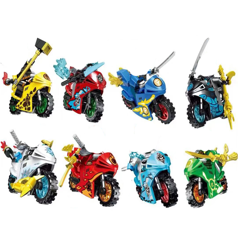 Ninja Figuren Motorfiets Bouws - Model Kit Motor Nuclear recensie en prijs