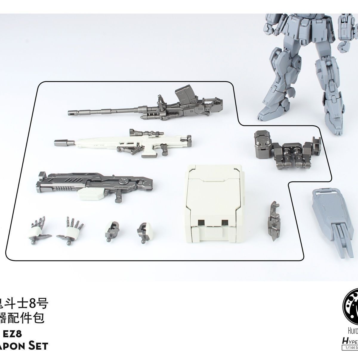 NIEUWE Kurofuneco Easy-8 Actio - Model Kit Gundam Hg recensie en prijs