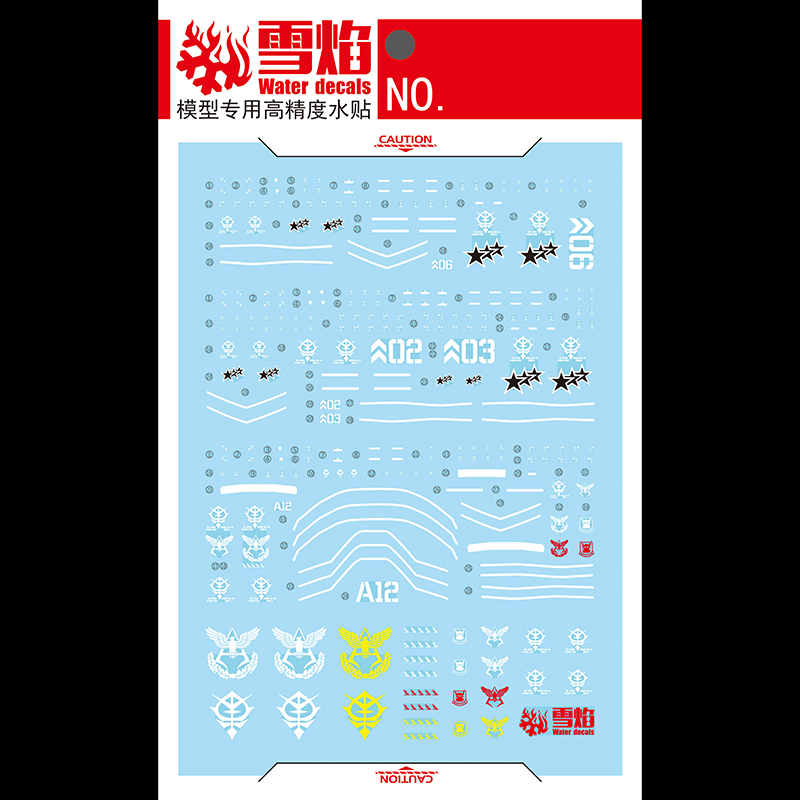 Model Decals Water Slide Decal - Model Kit Gundam Hg recensie en prijs