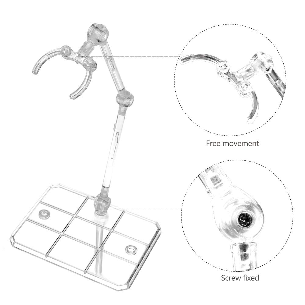 Clear Action Figure Stand, Mon - Model Kit Rg recensie en prijs
