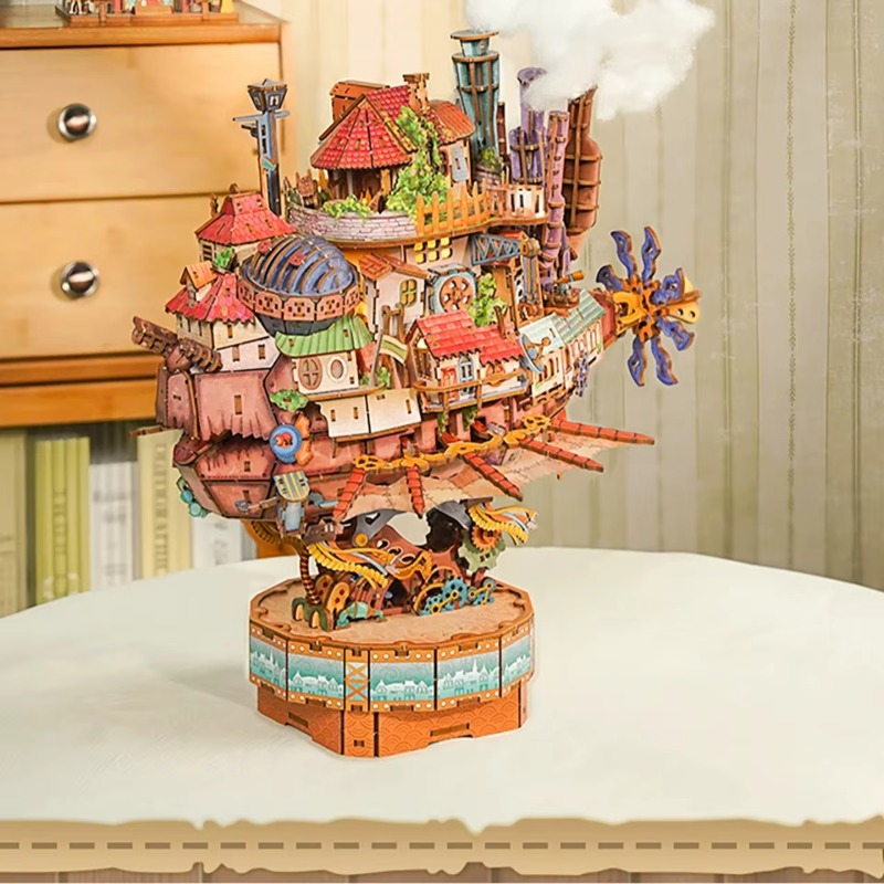 Echte reisboot Howl's Moving C - Model Kit Chemistry recensie en prijs